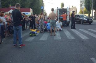 Смертельная авария в Кременчуге: столкнулись мотоцикл и легковой автомобиль
