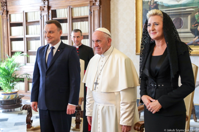 President, Pope discuss need for