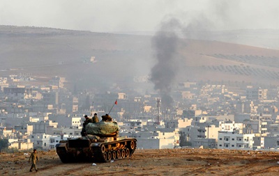 Турецкие танки вошли в Сирию - СМИ
