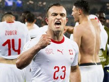 Поздний гол Джердана Шакири решил исход матча Швейцария Сербия