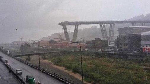 Обвал моста в Генуе: жители вышли на молчаливые протесты