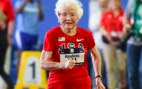 102-летняя бабушка установила два мировых рекорда