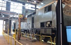Появилось фото первого американского локомотива для Украины