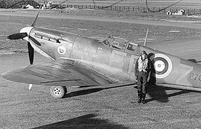 Polish Spitfire pilot leads RAF hero poll