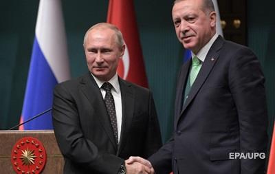 Ердоган похвалив себе і Путіна за досвід в політиці