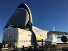 Український літак Руслан перевіз супутник американської корпорації Orbital ATK вагою 23 тонни. ФОТО