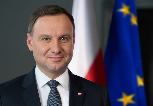 Polish president congratulates Estonia on 100 years of independence