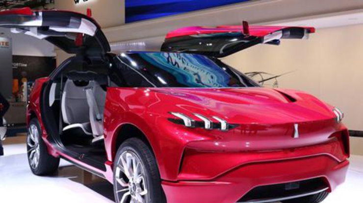 Китайцы показали конкурента Tesla Model X (фото)